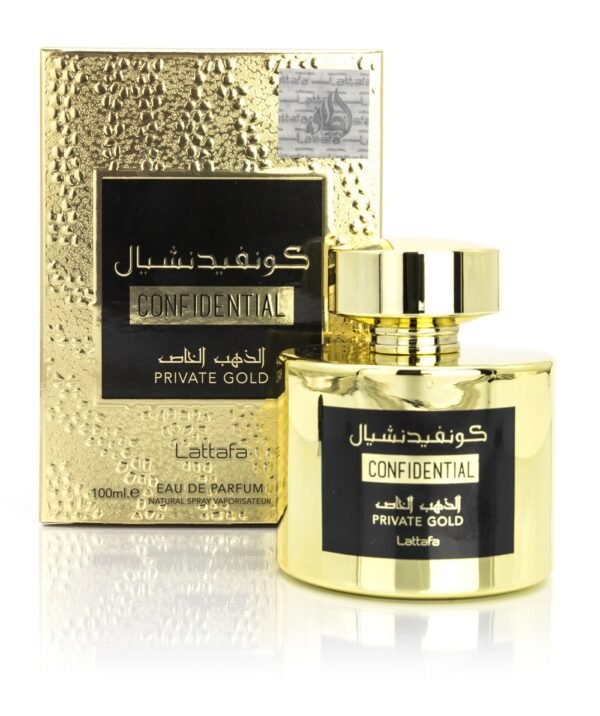 Eau de Parfum CONFIDENTIAL GOLD - Lattafa - 100ml