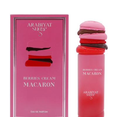 arabiyat sugar berries cream macaron my perfumes 100ml parfum litchi framboise jasmin ambre gris ambroxan