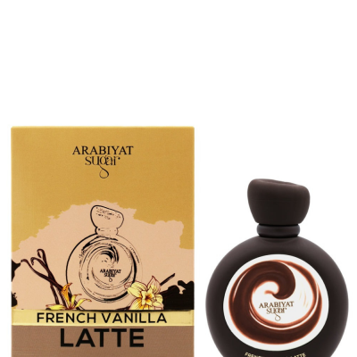 arabiyat sugar french vanilla latte my perfumes 100ml parfum cardamome nutella cacao jasmin santal ambre