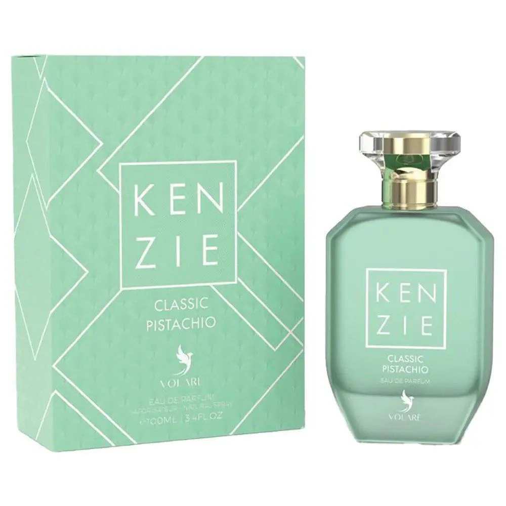 Kenzie Classic Pistachio Volaré eau de parfum 100ml flacon parfum pistache vanille musc parfum gourmand crémeux