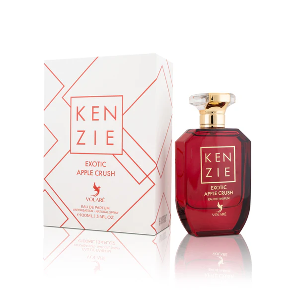 kenzie exotic apple crush eau de parfum volare 100ml parfum pomme fruits rouges parfum fruité frais