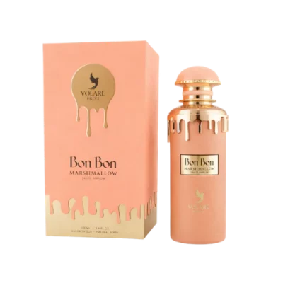 Marshmallow Bonbon Volaré Privé eau de parfum 100ml flacon gourmand marshmallow vanille musc blanc parfum sucré poudré