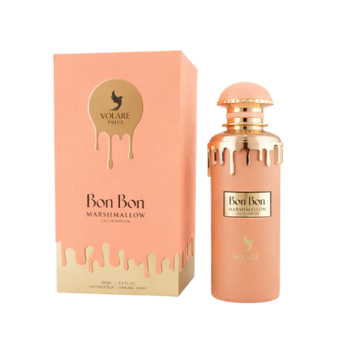 Marshmallow Bonbon Volaré Privé eau de parfum 100ml flacon gourmand marshmallow vanille musc blanc parfum sucré poudré