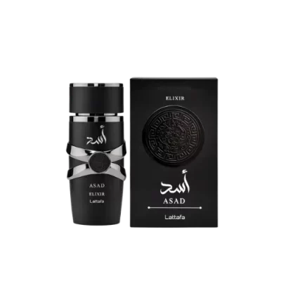 asad elixir eau de parfum lattafa 100ml flacon parfum oriental épicé