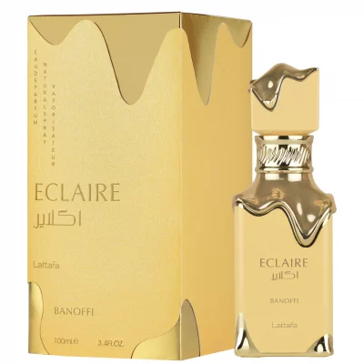 eclaire banoffi eau de parfum lattafa 100ml parfum gourmand banane