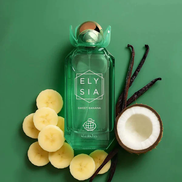 elysia sweet banana eau de parfum fragrance world 100ml parfum banane coco