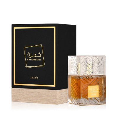 Khamrah Eau de Parfum Lattafa 100ml parfum gourmand oriental intense vanille praliné