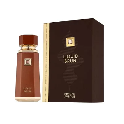liquid brun eau de parfum french avenue 100ml parfum vanille praline